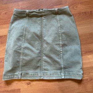 Free People mini skirt